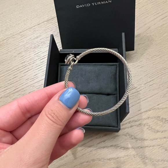 Black Orchid David Yurman Classic Bangle Bracelet - Picture 3 of 8
